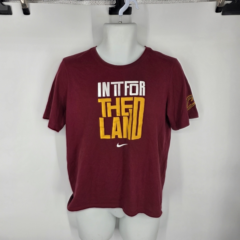 Nike Dri Fit NBA Cleveland Cavaliers Shirt Men XL Shirt Sleeve